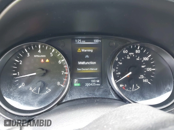 2017 Nissan Rogue SV with VIN KNMAT2MT2HP587882, listed as a IAAI auction lot 42534310 with 200,425 mi miles and . Bid and sale history available at DreamBid. Image 7.