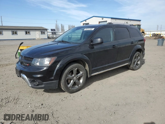 2014 Dodge Journey Crossroad with VIN 3C4PDDGG8ET311621, listed as a Copart auction lot 53389975 with 182,896 mi miles and Clean title. Bid and sale history available at DreamBid. Image 1.
