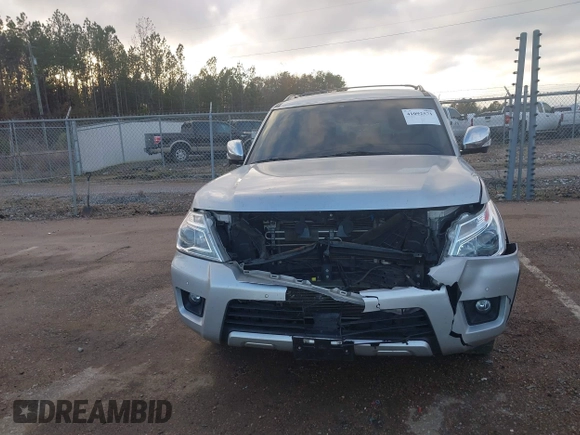 2018 Nissan Armada SV with VIN JN8AY2ND6J9057888, listed as a IAAI auction lot 41092571 with 143,263 mi miles. Bid and sale history available at carsss.com. Image 13.
