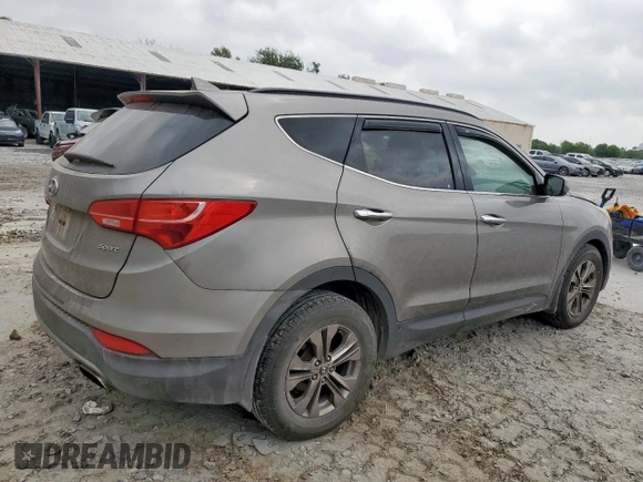 2013 Hyundai Santa Fe Sport z VIN 5XYZU3LB9DG014666, wystawiony jako Copart lot #57304515 z przebiegiem 148 369 mil mil oraz Szkoda całkowita • Salvage title. Historia ofert i sprzedaży dostępna na DreamBid. Obrazek 3.