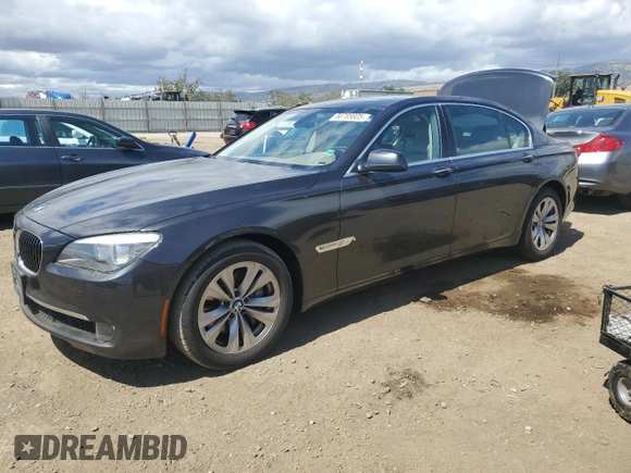 2011 BMW 7 Series 740Li with VIN WBAKB4C55BC392568, listed as a Copart auction lot 56785805 with 110,958 mi miles and Clean title. Bid and sale history available at DreamBid. Image 1.
