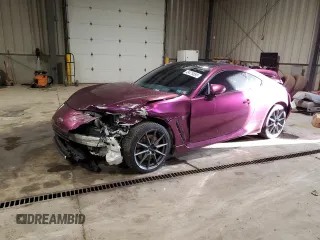 2022 Subaru BRZ Limited with VIN JF1ZDBE12N9700670, listed as a Copart auction lot 49475555 with 33,851 mi miles and Salvage title. Bid and sale history available at DreamBid. Image 1.