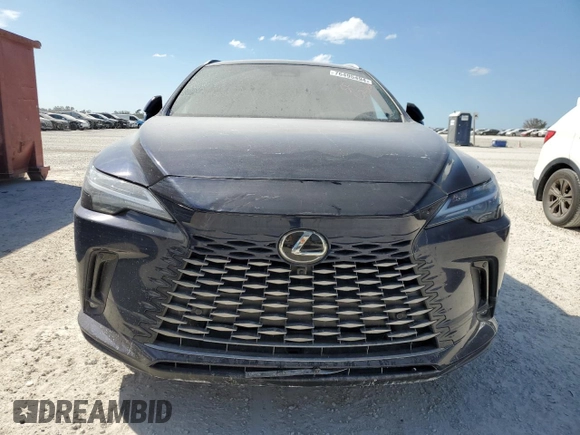 2024 Lexus RX with VIN 2T2BAMBA4RC027400, listed as a Copart auction lot 76495494 with Not Provided miles and Non Repairable. Bid and sale history available at carsss.com. Image 5.