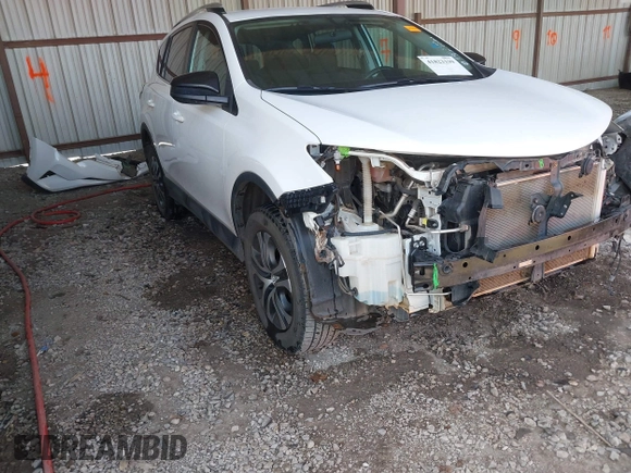 2016 Toyota RAV4 LE with VIN 2T3ZFREV1GW236564, listed as a IAAI auction lot 41823339 with 160,505 mi miles. Bid and sale history available at carsss.com. Image 20.