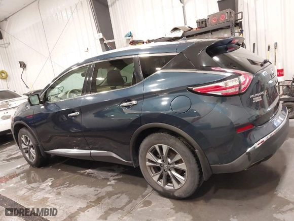 2016 Nissan Murano S with VIN 5N1AZ2MG1GN120699, listed as a IAAI auction lot 41745300 with 99,345 mi miles. Bid and sale history available at carsss.com. Image 14.