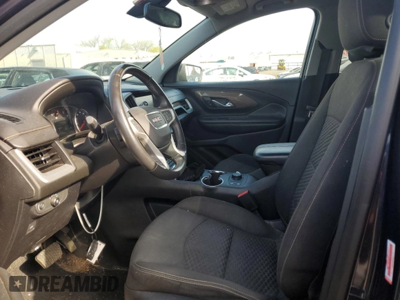 2018 GMC Terrain SLE with VIN 3GKALTEV3JL384706, listed as a Copart auction lot 53725985 with 66,857 mi miles and Salvage Title. Bid and sale history available at carsss.com. Image 7.