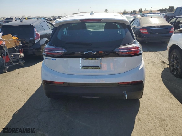 2022 Chevrolet Bolt EV 2LT with VIN 1G1FX6S09N4133533, listed as a Copart auction lot 69432854 with 18,041 mi miles and Salvage Title. Bid and sale history available at carsss.com. Image 6.