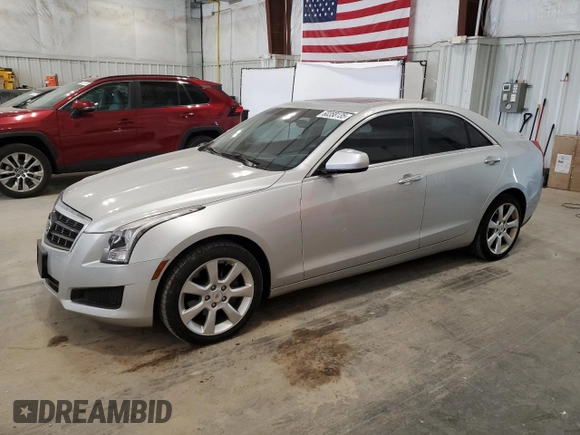 2014 Cadillac ATS Standard AWD with VIN 1G6AG5RX3E0104313, listed as a Copart auction lot 60358135 with 113,230 mi miles and Non repairable. Bid and sale history available at DreamBid. Image 1.