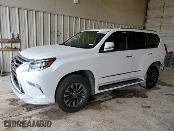 2017 Lexus GX 460 with VIN JTJJM7FX1H5155349, listed as a Copart auction lot 55975095 with 76,628 mi miles and Salvage title. Bid and sale history available at DreamBid. Image 1.