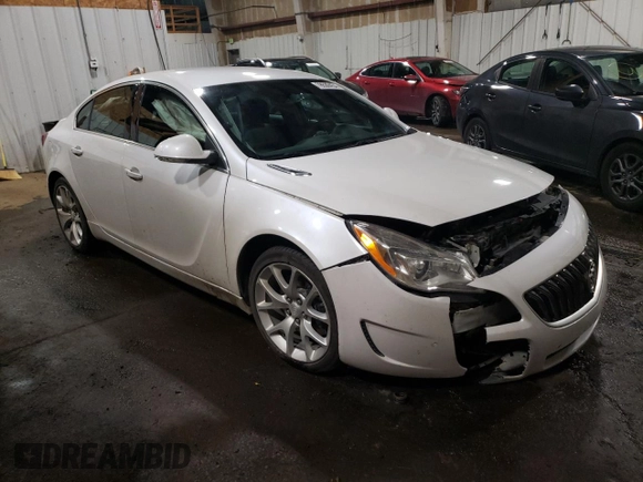 2016 Buick Regal GS with VIN 2G4GV5GX0G9182326, listed as a Copart auction lot 78539434 with 75,131 mi miles and Salvage Title. Bid and sale history available at DreamBid. Image 4.