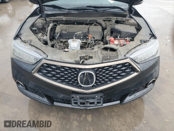 2020 Acura TLX w/A-Spec Pkg with VIN 19UUB1F69LA008367, listed as a Copart auction lot 49855775 with 94,649 mi miles and Salvage title. Bid and sale history available at DreamBid. Image 11.