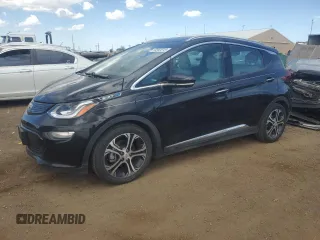 2020 Chevrolet Bolt EV Premier z VIN 1G1FZ6S03L4121787, wystawiony jako Copart lot #53263015 z przebiegiem 25 227 mil mil oraz Czysty tytuł • Clean title. Historia ofert i sprzedaży dostępna na DreamBid. Obrazek 1.