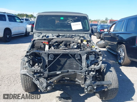 2021 Jeep Gladiator Willys with VIN 1C6HJTAG4ML517715, listed as a IAAI auction lot 41436634 with 21,187 mi miles and . Bid and sale history available at DreamBid. Image 12.