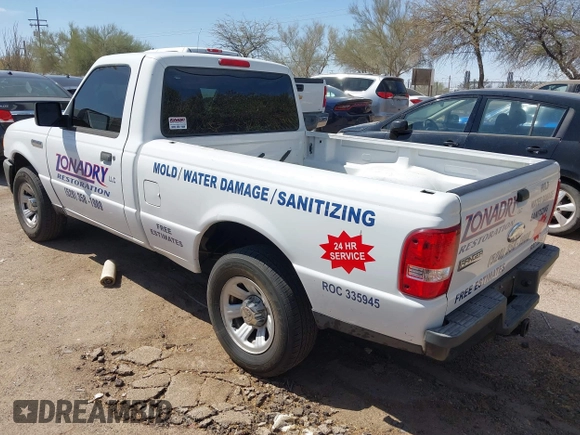 2010 Ford Ranger XL with VIN 1FTKR1AD3APA32746, listed as a IAAI auction lot 41775632 with 201,478 mi miles and . Bid and sale history available at DreamBid. Image 3.