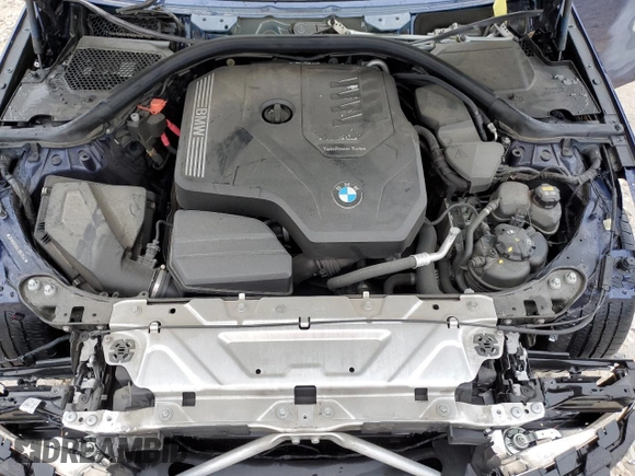 2020 BMW 3 Series 330i with VIN 3MW5R1J04L8B43542, listed as a Copart auction lot 52710145 with 58,597 mi miles and Clean title. Bid and sale history available at DreamBid. Image 11.
