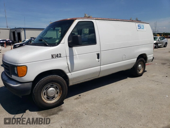2004 Ford Econoline Cargo with VIN 1FTRE14W04HA41300, listed as a Copart auction lot 64768745 with 169,865 mi miles and Clean title. Bid and sale history available at DreamBid. Image 1.