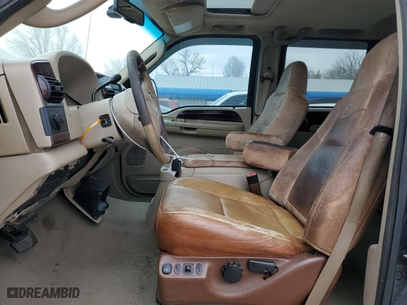 2006 Ford Super Duty F-350 SRW XL with VIN 1FTWW31P46ED68473, listed as a Copart auction lot 87197984 with 283,750 mi miles and Salvage Title. Bid and sale history available at carsss.com. Image 7.