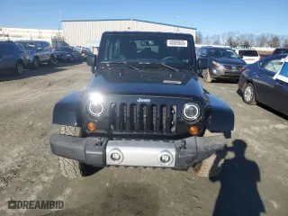 2013 Jeep Wrangler Unlimited Sahara with VIN 1C4HJWEG1DL517739, listed as a Copart auction lot 45569605 with 54,405 mi miles and Salvage Title. Bid and sale history available at carsss.com. Image 5.