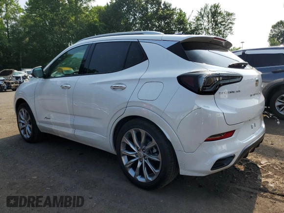2024 Buick Encore GX Avenir с VIN KL4AMFSL6RB024768, выставлен на аукционе Copart как лот 61689245 с пробегом 5 198 миль миль и Списание • Salvage title. История ставок и продаж доступна на DreamBid. Изображение 2.