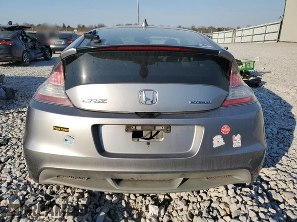 2011 Honda CR-Z EX with VIN JHMZF1D63BS007234, listed as a Copart auction lot 48788365 with 148,601 mi miles and Salvage Title. Bid and sale history available at carsss.com. Image 6.