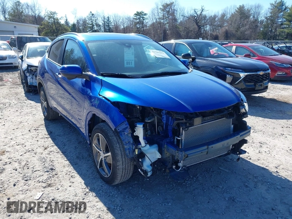 2021 Honda HR-V EX with VIN 3CZRU6H56MM733617, listed as a IAAI auction lot 41793211 with 53,327 mi miles. Bid and sale history available at carsss.com. Image 6.