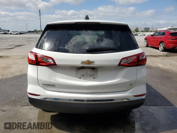 2018 Chevrolet Equinox LT with VIN 2GNAXJEV5J6203055, listed as a Copart auction lot 55229845 with 171,495 mi miles and Salvage Title. Bid and sale history available at carsss.com. Image 6.