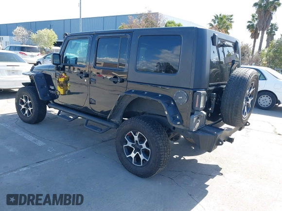 2008 Jeep Wrangler Unlimited Sahara with VIN 1J8GA59168L587554, listed as a IAAI auction lot 41963587 with 189,943 mi miles and . Bid and sale history available at DreamBid. Image 3.
