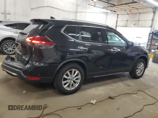 2018 Nissan Rogue SV with VIN JN8AT2MV9JW306470, listed as a Copart auction lot 53805415 with 140,464 mi miles and Salvage Title. Bid and sale history available at DreamBid. Image 3.
