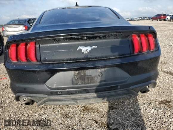 2021 Ford Mustang EcoBoost with VIN 1FA6P8THXM5102166, listed as a Copart auction lot 51295965 with 52,342 mi miles and Salvage Title. Bid and sale history available at carsss.com. Image 6.