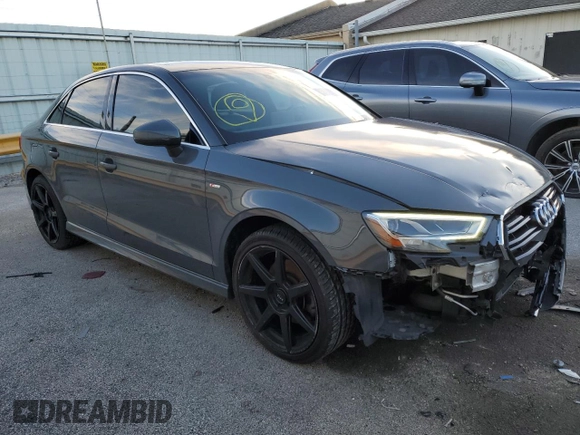 2017 Audi A3 Sedan Premium Plus with VIN WAUJ8GFF1H1008693, listed as a Copart auction lot 41979014 with 65,909 mi miles. Bid and sale history available at carsss.com. Image 4.