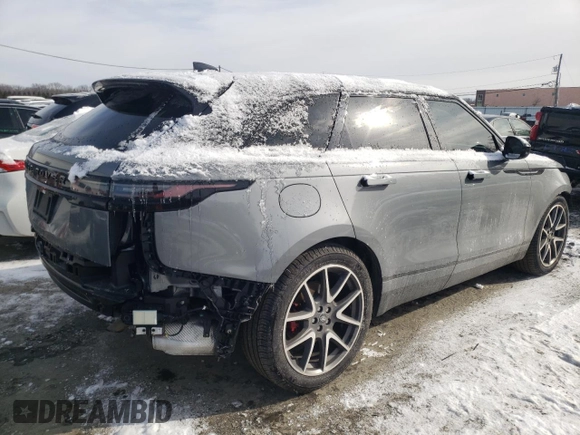 2024 Land Rover Range Rover Velar Dynamic SE z VIN SALYL2EX5RA384515, wystawiony jako Copart lot #88131545 z przebiegiem 10 079 mil mil oraz Szkoda całkowita • Salvage title. Historia ofert i sprzedaży dostępna na DreamBid. Obrazek 3.