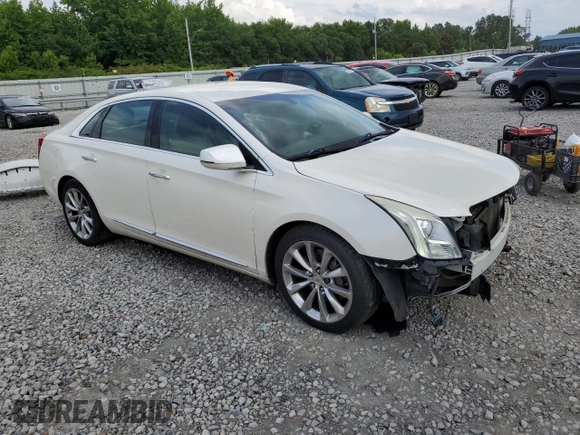2013 Cadillac XTS Luxury with VIN 2G61P5S33D9125769, listed as a Copart auction lot 59671015 with 143,583 mi miles and Salvage title. Bid and sale history available at DreamBid. Image 4.