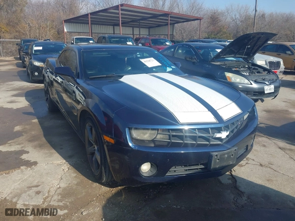 2012 Chevrolet Camaro 2LT with VIN 2G1FC1E33C9159947, listed as a IAAI auction lot 41518722 with 176,011 mi miles. Bid and sale history available at carsss.com. Image 1.