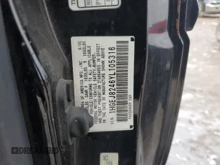 2000 Honda Civic EX with VIN 1HGEJ8246YL105316, listed as a Copart auction lot 47733575 with 233,688 mi miles and Salvage Title. Bid and sale history available at carsss.com. Image 12.
