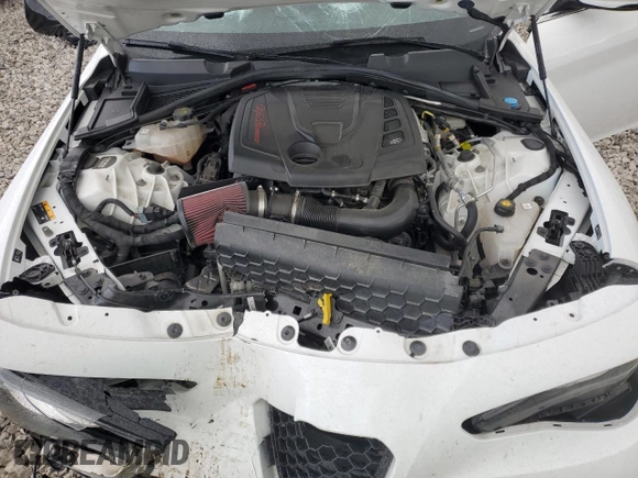 2020 Alfa Romeo Giulia Ti with VIN ZARFANBN2L7630701, listed as a Copart auction lot 75291064 with 0 mi miles and Salvage Title. Bid and sale history available at carsss.com. Image 11.