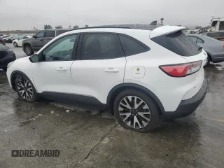 2020 Ford Escape SE Sport Hybrid with VIN 1FMCU0BZ4LUC32901, listed as a Copart auction lot 42052085 with 77,689 mi miles and Salvage Title. Bid and sale history available at DreamBid. Image 2.