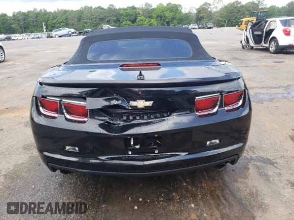 2013 Chevrolet Camaro LT with VIN 2G1FB3D39D9240212, listed as a Copart auction lot 55618745 with 83,884 mi miles and Salvage title. Bid and sale history available at DreamBid. Image 6.