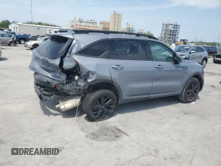 2023 Kia Sorento X-Line S with VIN 5XYRLDLC8PG161146, listed as a Copart auction lot 52100455 with 24,776 mi miles and Salvage Title. Bid and sale history available at DreamBid. Image 3.