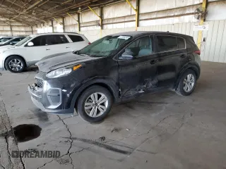 2019 Kia Sportage LX with VIN KNDPM3AC7K7613871, listed as a Copart auction lot 47306595 with 111,835 mi miles and Clean Title. Bid and sale history available at carsss.com. Image 1.