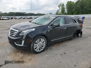 2018 Cadillac XT5 Premium Luxury FWD z VIN 1GYKNERS9JZ234513, wystawiony jako Copart lot #54105735 z przebiegiem 127 345 mil mil oraz Szkoda całkowita • Salvage title. Historia ofert i sprzedaży dostępna na DreamBid. Obrazek 1.
