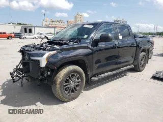 2024 Toyota Tundra SR5 with VIN 5TFLA5AB7RX038448, listed as a Copart auction lot 61233445 with 3,854 mi miles and Salvage title. Bid and sale history available at DreamBid. Image 1.