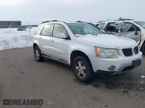 2007 Pontiac Torrent with VIN 2CKDL73F176061840, listed as a IAAI auction lot 41166563 with 178,381 mi miles. Bid and sale history available at carsss.com. Image 1.