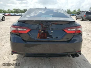 2024 Toyota Camry SE with VIN 4T1T11AK4RU889578, listed as a Copart auction lot 54047385 with 26,991 mi miles and Salvage Title. Bid and sale history available at carsss.com. Image 6.