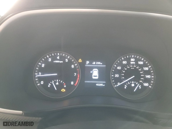 2019 Hyundai Tucson SEL with VIN KM8J33AL5KU973100, listed as a Copart auction lot 52574145 with 40,285 mi miles and Salvage Title. Bid and sale history available at carsss.com. Image 9.