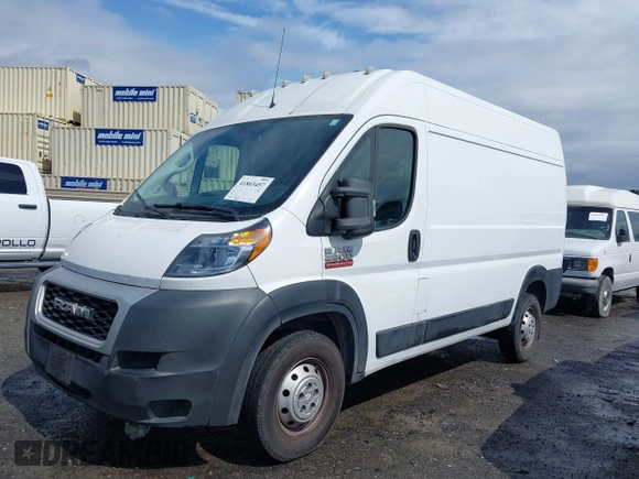 2019 Ram ProMaster Cargo with VIN 3C6TRVCG7KE562908, listed as a IAAI auction lot 41803457 with 167,864 mi miles and . Bid and sale history available at DreamBid. Image 14.