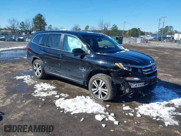 2018 Honda Pilot EX-L with VIN 5FNYF5H50JB032898, listed as a IAAI auction lot 41613617 with 108,845 mi miles. Bid and sale history available at carsss.com. Image 1.