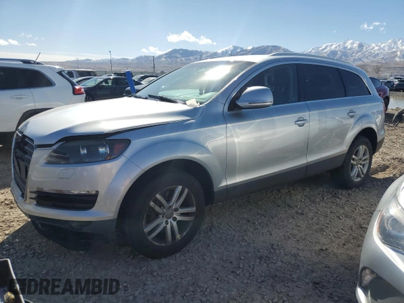 2009 Audi Q7 with VIN WA1AY74L59D011912, listed as a Copart auction lot 46671635 with 155,775 mi miles and Salvage title. Bid and sale history available at DreamBid. Image 1.