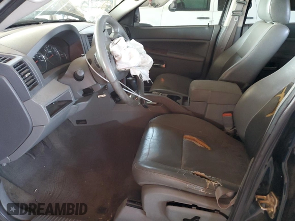 2006 Jeep Grand Cherokee Limited with VIN 1J4HR58286C307106, listed as a Copart auction lot 59401125 with 153,219 mi miles and Salvage title. Bid and sale history available at DreamBid. Image 7.