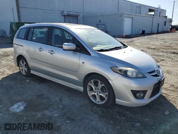 2009 Mazda 5 Touring with VIN JM1CR29LX90337946, listed as a Copart auction lot 52293785 with 161,872 mi miles and Salvage Title. Bid and sale history available at carsss.com. Image 4.