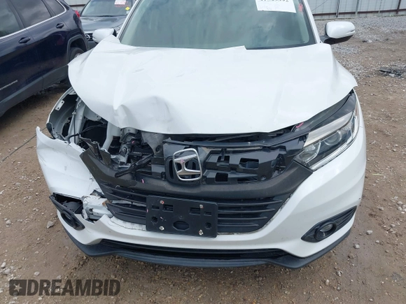 2021 Honda HR-V EX-L with VIN 3CZRU5H72MM715787, listed as a IAAI auction lot 41543392 with 39,661 mi miles. Bid and sale history available at carsss.com. Image 13.
